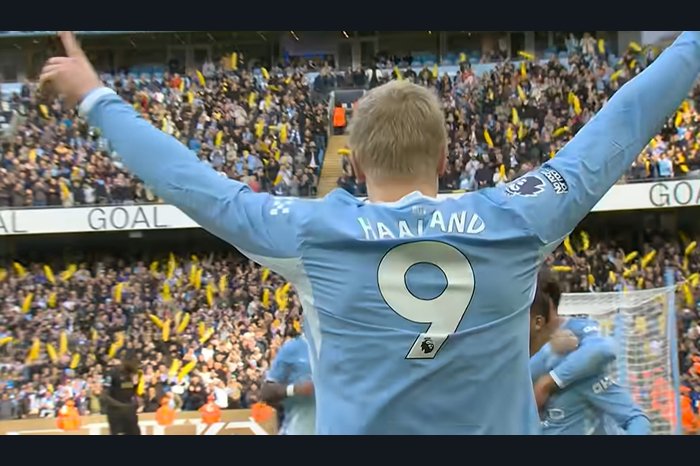 Erling Haaland mencetak dua gol saat Manchester City menundukkan Ipswich Town dengan skor 3-2 dalam lanjutan Liga Inggris 2026/2027.