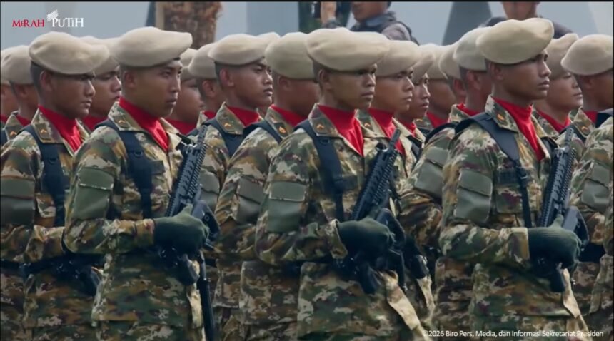 HUT ke-81 TNI, Prabowo Kukuhkan 6 Kodam dan 150 Batalyon Baru