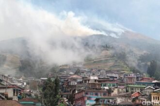 Setelah Berhari-hari Membara, Karhutla 974 Hektare di Gunung Sumbing Akhirnya Padam