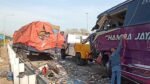 Bus Rombongan Wisata Hantam Truk Fuso Mogok di Tol Ngawi-Solo, 3 Orang Tewas dan 19 Luka-Luka