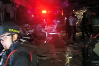 Ledakan Dahsyat Guncang Pasar Cimanggis Ciputat, Ruko Rusak Parah, Warga Tertimpa Puing