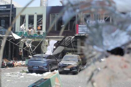 Pipa Elpiji 50 Kg Ruko Nasi Tempong Bocor Jadi Penyebab Ledakan San Antonio, 41 Bangunan Hancur