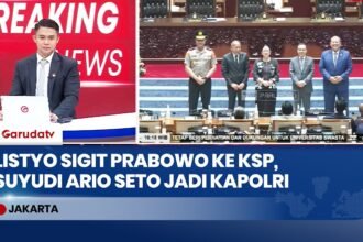 Resmi! DPR Setujui Komjen Suyudi Ario Seto Jadi Kapolri Gantikan Listyo Sigit