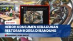 Viral Ratusan Konsumen Diduga Keracunan Makanan Restoran Cepat Saji ala Korea di Bandung