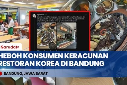 Viral Ratusan Konsumen Diduga Keracunan Makanan Restoran Cepat Saji ala Korea di Bandung