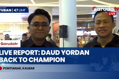 H-1 Laga Daud Yordan Vs Ador Torres: Garuda TV Melaporkan Langsung dari Pontianak