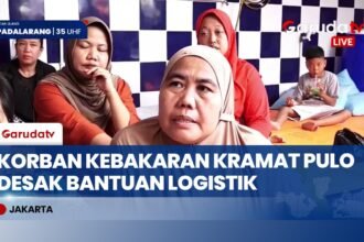Update Kebakaran Kramat Pulo: 83 Rumah Hangus, Ratusan Ratusan Warga Butuh Logistik