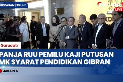 Soal Putusan MK Terkait Ijazah Wapres Gibran, Panja RUU Pemilu Siapkan Kajian Komprehensif