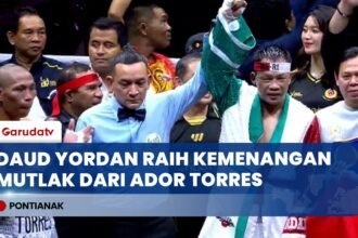 Menang Mutlak Atas Ador Torres, Daud Yordan Gemilang di Laga Utama " DYP Back to Champion "