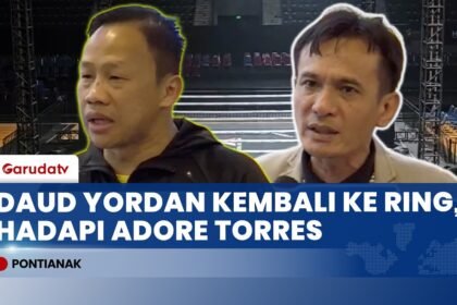 Jelang Duel Back to Champion 2026, Daud Yordan Pasang Target Kemenangan KO atas Adore Torres