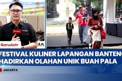 Unik! Hutan Pangan Pala Bogor Hadir di Lapangan Banteng, Tawarkan Soda Pala hingga Nasi Hanjeli
