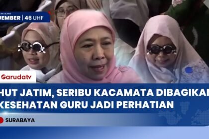Seribu Kacamata Gratis untuk Guru, Pemprov Jatim Gandeng Baznas
