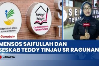 Pastikan Program Optimal, Mensos Saifullah Yusuf dan Seskab Teddy Cek Sekolah Rakyat Ragunan