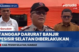 Status Tanggap Darurat Diberlakukan 14 Hari, 4.240 Jiwa Terdampak Banjir Bandang Pesisir Selatan