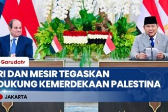 Presiden Prabowo & El-Sisi Tegaskan Solusi Dua Negara untuk Palestina
