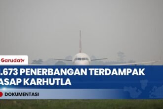 Imbas Kabut Asap Karhutla, Kemenhub Catat 1.673 Penerbangan Domestik Delay hingga Dibatalkan