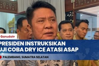 Presiden Prabowo Beri Perhatian Khusus, Sumatra Selatan Jadi Prioritas Uji Coba Dry Ice Urai Kabut