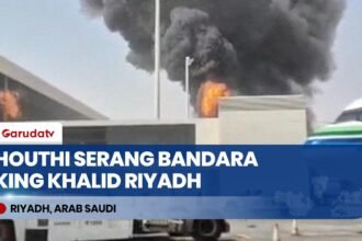 Serangan Houthi Hantam Bandara King Khalid Riyadh: 12 Orang Tewas, 309 Luka-luka & Penerbangan Stop