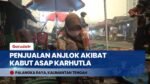 Dampak Karhutla, Pedagang Pasar Besar Palangka Raya Keluhkan Penjualan Anjlok & Gangguan Pernapasan