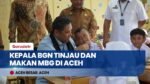 Kepala BGN Sudaryono Makan Bareng Menu MBG Bersama Siswa SD Negeri Cot Meuraja
