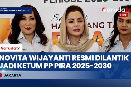 Novita Wijayanti Pimpin PP Pira 2025-2030, Ajak Seluruh Anggota Dukung Program Strategis Nasional