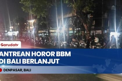 Antrean Horor BBM di Bali Berlanjut: Kendaraan Mengular 3 Kilometer, Warga Rela Antre Berjam-jam