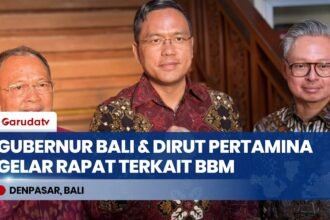 Atasi Antrean BBM, Gubernur Bali & Dirut Pertamina Gelar Pertemuan Tertutup di Depo Pesanggaran