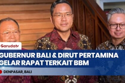 Atasi Antrean BBM, Gubernur Bali & Dirut Pertamina Gelar Pertemuan Tertutup di Depo Pesanggaran