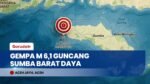 Gempa Magnitudo 6,1 Guncang Sumba Barat Daya NTT, Sejumlah Bangunan Rusak