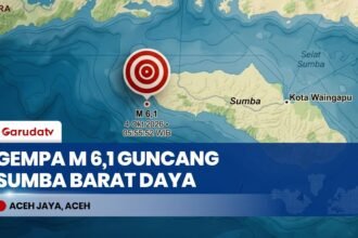 Gempa Magnitudo 6,1 Guncang Sumba Barat Daya NTT, Sejumlah Bangunan Rusak