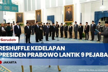 Reshuffle Kedelapan Istana: Presiden Prabowo Lantik Wamen, Kepala Badan, & Pejabat Militer Baru