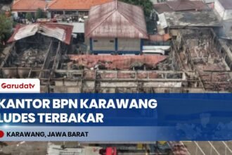 Kantor BPN Karawang Terbakar: Dokumen Sertifikat Hangus, Wamen ATR/BPN Ossy Dermawan Tinjau Lokasi