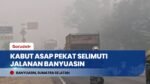 Kabut Asap Pekat Selimuti Banyuasin Sumsel: Jarak Pandang Menipis, Pengendara Diimbau Waspada