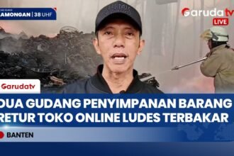 Kebakaran Hebat di Sepatan: 2 Gudang Return Online Shop Ludes, Damkar Berjibaku 5 Jam