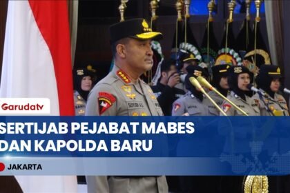 Kapolri Jenderal Suyudi Ario Seto Pimpin Sertijab Pejabat Utama Mabes Polri dan Kapolda