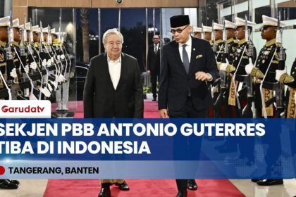 Sekjen PBB António Guterres Tiba di Indonesia, Dijadwalkan Bertemu Presiden Prabowo Subianto