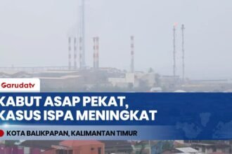 Kabut Asap Pekat Selimuti Balikpapan, Kasus ISPA Melonjak Tajam hingga Capai 6.100 Kasus