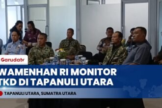 Monitor Pengelolaan Anggaran Daerah, Wamenhan Tekankan Pentingnya Akurasi Data di Tapanuli Utara
