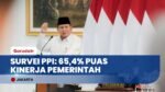 Rilis Survei PPI: 65,4 Persen Responden Puas Terhadap Kinerja Pemerintahan Presiden Prabowo Subianto