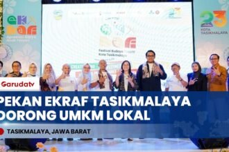 Pekan Ekonomi Kreatif Tasikmalaya, Kolaborasi Ekraf & CKG Dorong UMKM Lokal