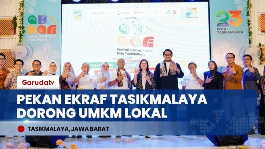 Pekan Ekonomi Kreatif Tasikmalaya, Kolaborasi Ekraf & CKG Dorong UMKM Lokal