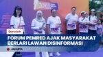Gandeng Publik Hingga Pejabat, 'Run For Good Journalism 2026' Kampanyekan Pers Bebas Hoaks