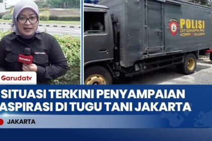 Jelang Long March Mahasiswa dari Tugu Proklamasi, Tugu Tani Masih Terpantau Kondusif