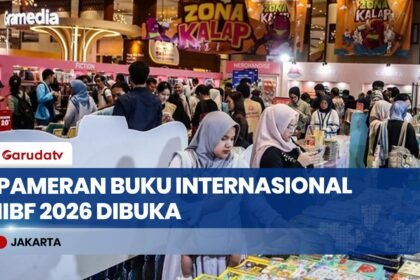Indonesia International Book Fair 2026 Gelaran Pameran Buku Bertaraf Internasional di JCC