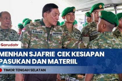 Menhan Tinjau Kesiapan Batalyon di NTT dan Bali: Jangan Ganggu Rakyat, Tapi Jadilah Pelayan