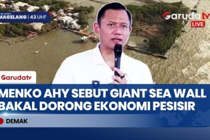 Menko AHY Tegaskan Pembangunan Giant Sea Wall Harus Wajib Perhatikan Nasib Nelayan