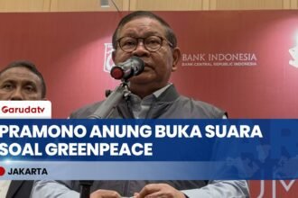 Greenpeace Bentangkan Spanduk di Bundaran HI, Pramono Anung: Itu Hak Demokrasi