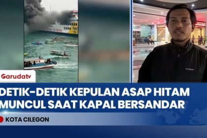 Panik Selamatkan Diri Saat KMP Batumandi Terbakar, Penumpang Naik ke Dek Atas Pakai Sekoci