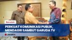 Jajaki Sinergi Publikasi Informasi Publik, Garuda TV Audiensi Bersama Mendagri Tito Karnavian