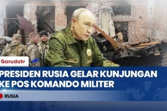 Militer Rusia Klaim Kuasai Kota Dobropolye di Donetsk, Presiden Putin Kunjungi Pos Komando
